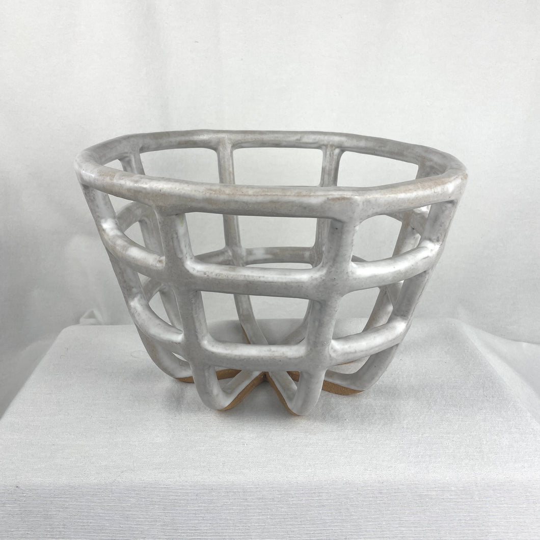 Large White Basket