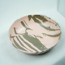 Load image into Gallery viewer, Brown + Pink Strata Bowl
